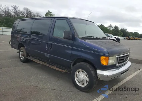 2006 Ford Econoline E350 Super Duty Wagon z USA, uszkodzony, nr VIN 1FBSS31L06HA30255